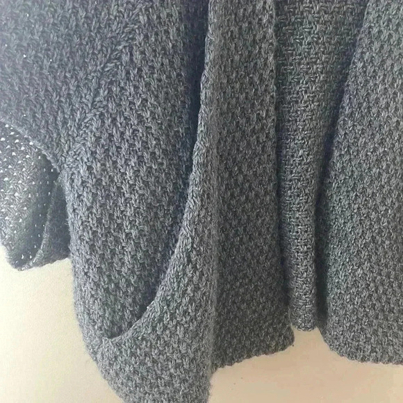 [O/S]Anthropologie Elsamanda Angra  Wool Blend knit Gray Cardigan - Picture 3 of 6